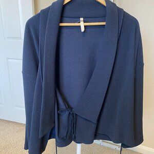 Unique YARGICI Loungewear wrap-style cardigan - Small